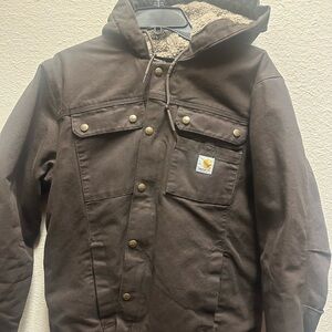 Men’s Carhartt Bartlett Dark Brown Relaxed Fit Jacket